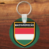 Hongaarse vlag sleutelhanger (Voorkant)