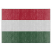Hongaarse vlag snijplank (Voorkant)