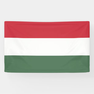 Hongaarse vlag spandoek