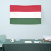 Hongaarse vlag spandoek (Beurs)