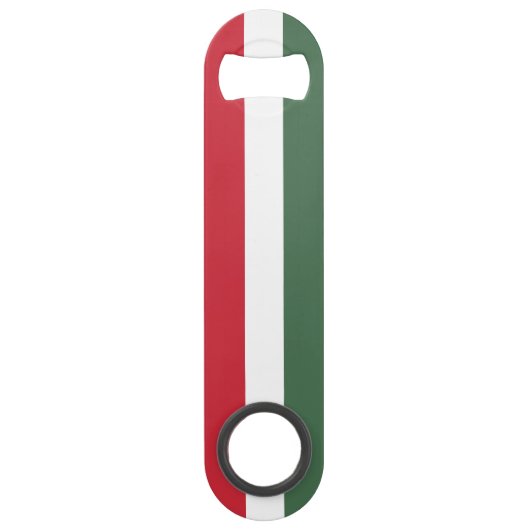Hongaarse vlag speed flessenopener (Voorkant)