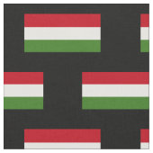 Hongaarse vlag stof (Close Up)