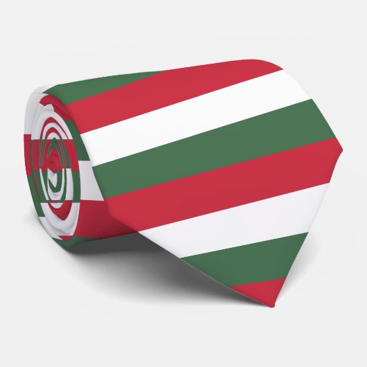 Hongaarse vlag stropdas (Opgerold)