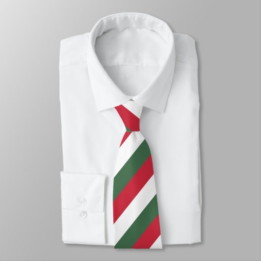 Hongaarse vlag stropdas (Gebonden)