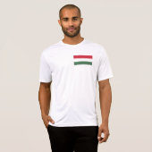 Hongaarse vlag t-shirt (Voorkant volledig)