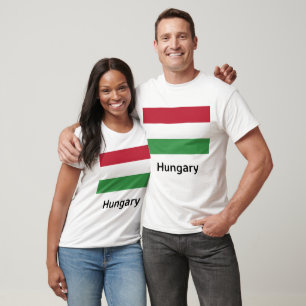 Hongaarse vlag t-shirt