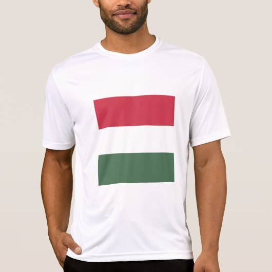 Hongaarse vlag t-shirt (Voorkant)