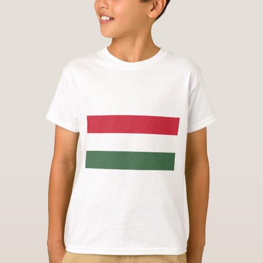 Hongaarse vlag t-shirt (Voorkant)