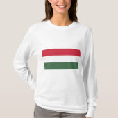 Hongaarse vlag t-shirt (Voorkant)
