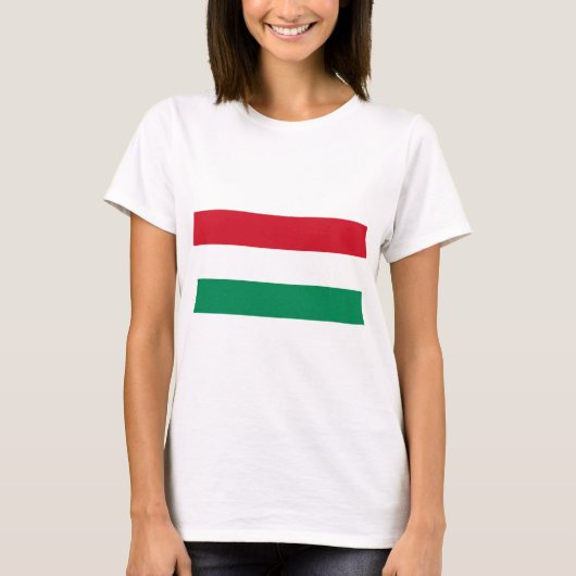 Hongaarse vlag t-shirt (Voorkant)