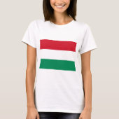Hongaarse vlag t-shirt (Voorkant)
