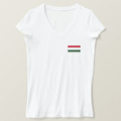 Hongaarse vlag t-shirt (Design voorkant)
