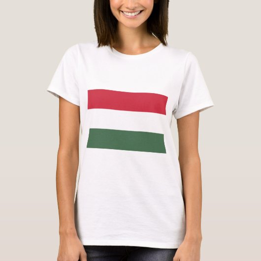 Hongaarse vlag t-shirt (Voorkant)