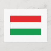 Hongaarse vlag T-shirts en cadeaus Briefkaart (Voorkant)