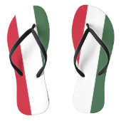 Hongaarse vlag teenslippers (Voetbed)