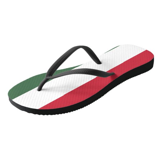 Hongaarse vlag teenslippers (Schuin)