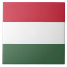 Hongaarse vlag tegeltje