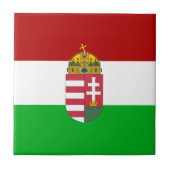 Hongaarse vlag tegeltje (Voorkant)