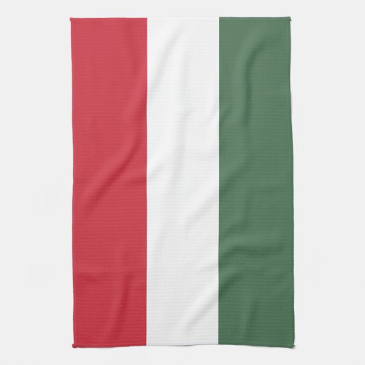 Hongaarse vlag theedoek (Verticaal)