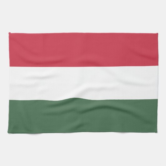 Hongaarse vlag theedoek (Horizontaal)