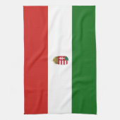 Hongaarse vlag theedoek (Verticaal)