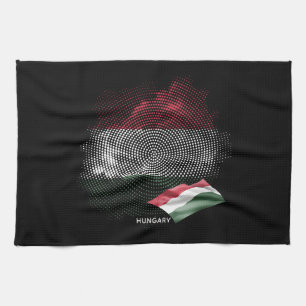 Hongaarse vlag theedoek