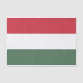 Hongaarse vlag tissuepapier (Voorkant)