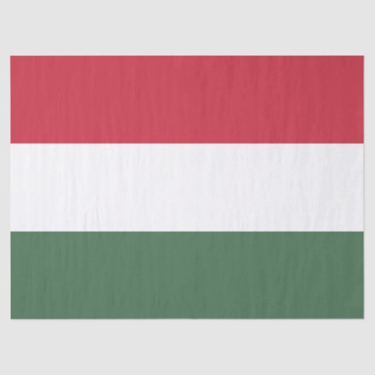 Hongaarse vlag tissuepapier (Voorkant)