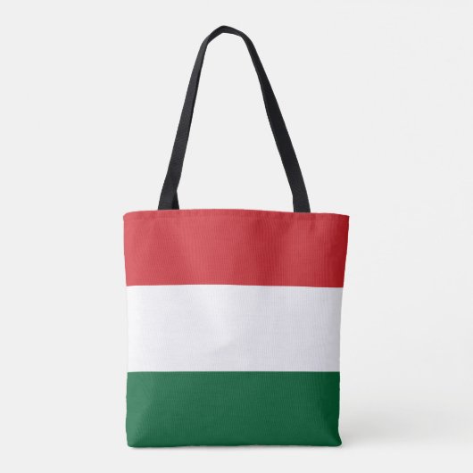 Hongaarse vlag tote bag (Achterkant)