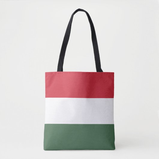 Hongaarse vlag tote bag (Voorkant)