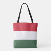Hongaarse vlag tote bag (Achterkant)