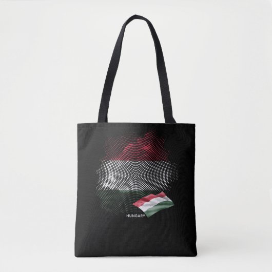 Hongaarse vlag tote bag (Voorkant)