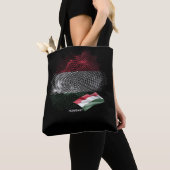 Hongaarse vlag tote bag (Dichtbij)