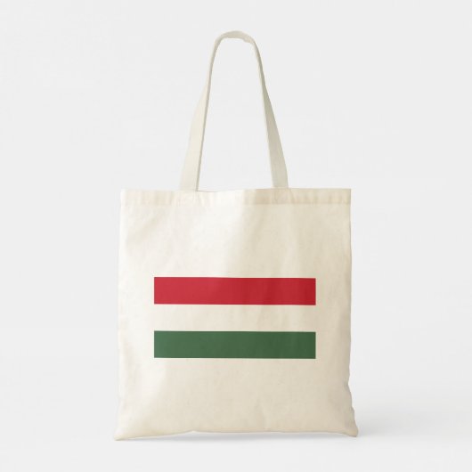 Hongaarse vlag tote bag (Achterkant)