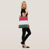 Hongaarse vlag tote bag (Op model)