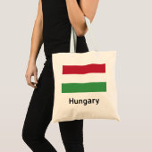 Hongaarse vlag tote bag (Voorkant (product))
