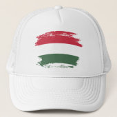 Hongaarse vlag trucker pet (Voorkant)