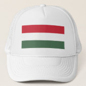 Hongaarse vlag trucker pet (Voorkant)