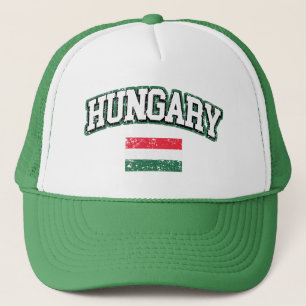 Hongaarse vlag trucker pet