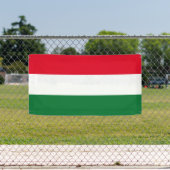 Hongaarse vlag van Hongarije aangepaste banner tek (Insitu)