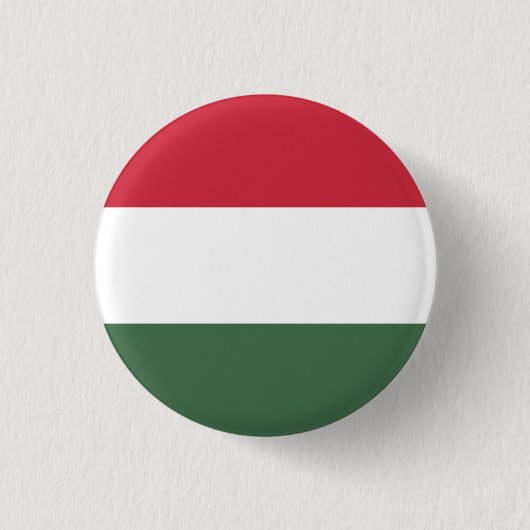 Hongaarse vlag, vlag van Hongarije Ronde Button 3,2 Cm (Voorkant)