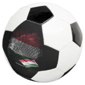 Hongaarse vlag voetbal (Drie kwart)