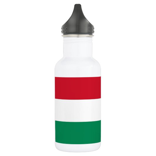 Hongaarse vlag Vrijheidsfles Waterfles (Links)