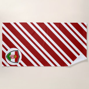 Hongaarse vlag-wapenschild badhanddoek