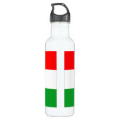 Hongaarse vlag waterfles  (Achterkant)