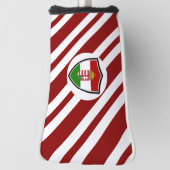 Hongaarse vlaggen golfheadcover (Draai 90)