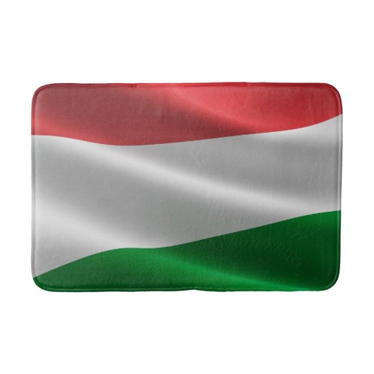 Hongaarse vlaggenbadmat badmat (Voorkant)