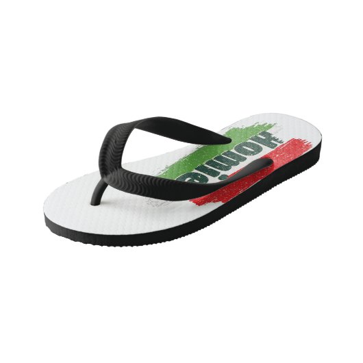 Hongaarse vrienden  kinder teenslippers (Schuin)