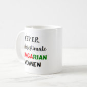hongaarse vrouwen koffiemok (Voorkant links)