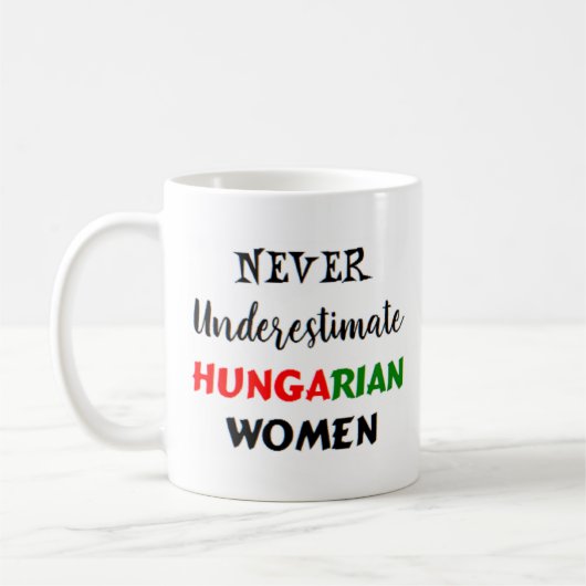 hongaarse vrouwen koffiemok (Links)